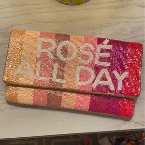 Rose All Day Pink Clutch